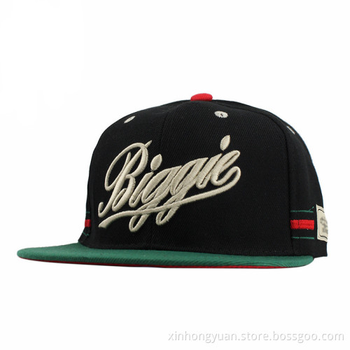 Cheap custom embroidery snapback caps hat